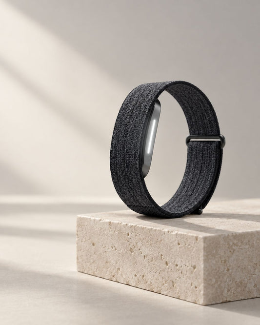 The Hume Band 2.0 on pale limestone in soft natural light